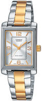 CASIO TIMELESS COLLECTION Quarzuhr Armbanduhr, Damenuhr, analog, Edelstahlarmband