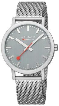 Mondaine Classic 40 Mm Watch (A660.30360) silver