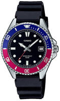 Casio MDV-10-1A2VEF Armbanduhr in Unisexgr&ouml;&szlig;e Schwarz