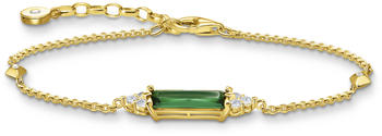 Thomas Sabo Armband mit grünen und weißen Steinen (A2018-971-6-L19V)