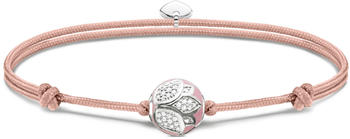 Thomas Sabo Armband Karma Secret mit rosa Lotusblüte Bead (A2124-380-9)