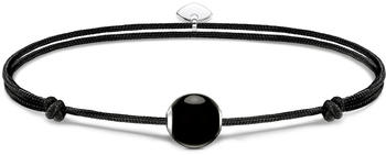 Thomas Sabo Armband Karma Secret mit schwarzem Obsidian Bead poliert (A2102-172-11)