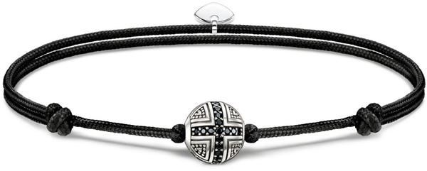 Thomas Sabo Armband Karma Secret mit schwarzem Kreuz Bead (A2111-889-11)