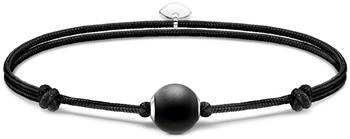Thomas Sabo Armband Karma Secret mit schwarzem Obsidian Bead mattiert (A2101-172-11)