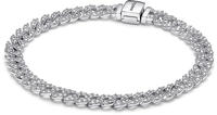 Pandora 593008C01 Damen-Armband Silber Zeitloses Pav&eacute;
