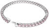 Swarovski Matrix Tennis Armband rosa