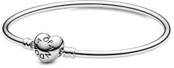Pandora Moments Heart Clasp Bangle (596268) 15 cm