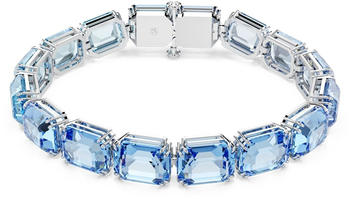 Swarovski Millenia Tennis Armband Oktagon-Schliff blau