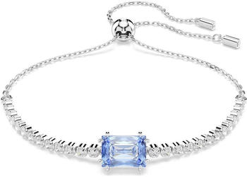 Swarovski Matrix Tennis Armband Verschiedene Schliffe blau