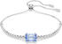 Swarovski Matrix Tennis Armband Verschiedene Schliffe blau