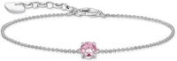 Thomas Sabo Armband mit pinkfarbenem Zirkonia-Anhänger Silber (A2156-051-9)