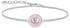 Thomas Sabo Armband mit Anhänger rosa und Zirkonia in Herzform Silber (A2143-691-9)
