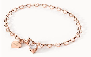 PURELEI Endless Love Armband ros&eacute;gold