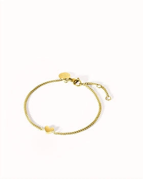 PURELEI Tiny Heart Armband gold