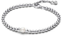 Pandora 593173C01 Damen-Armband S&uuml;&szlig;wasser-Zuchtperle & Kugeln Silber