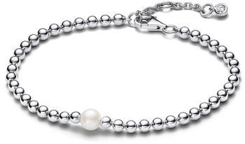 Pandora Cultured freshwater pearl & pav&eacute; details bracelet 18 cm (593173C01-18)