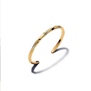 Pandora Twisted open bangle 16 cm (563869C00-1)