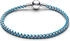 Pandora Blue cord snake chain bracelet 17 cm (593816C01-17)