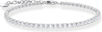 Thomas Sabo Tennisarmband mit weißen Zirkonia Silber 925 (A2167-051-14-L19V)