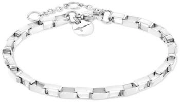 Tamaris Armband mit groben Glieder aus Edelstahl, 21 cm (TJ-0552-B-21)