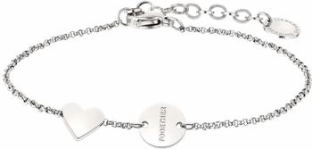 Liebeskind Armband Edelstahl mit Anh&auml;ngern Herz Together Today Everyday (LJ-0521-B-20)