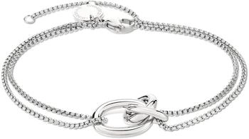 Liebeskind Armband Edelstahl silber für Damen (LJ-1505-B-21)