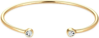 Elli Armreif Geo Minimal mit Kristalle in 925 Sterling Silber vergoldet (0204572516_17)