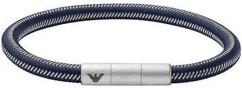Emporio Armani Herrenarmband Schmuckplatte Nylon blau (EGS2990040)