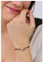 Fossil Sadie Glitz Disc Komponentenarmband aus mittelbraunem Leder (JF04545710)