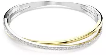 Swarovski Hyperbola Armreif Rundschliff weiß Metallmix