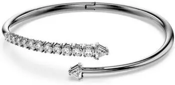 Swarovski Sublima Armreif Weiß, Rutheniert