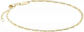 Thomas Sabo Charm-Armband Figaro-Design vergoldet (A2207-413-39)