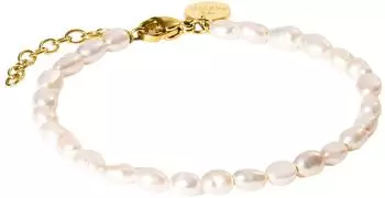 PURELEI Pearlfection Perlenarmband gold