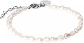 PURELEI Pearlfection Perlenarmband silber