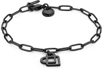 Liebeskind Armband Berlin, Edelstahl, schwarz (LJ-1404-B-20)