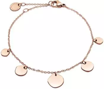 Liebeskind Armband Edelstahl IP Roségold, Damen (LJ-1660-B-21)