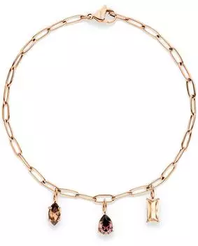 s.Oliver Armband Elegant Stones, Zirkonia, roségold (30624817)