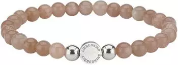 Liebeskind Beads Armband Pink Opal, Edelstahl (LJ-0179-B-17)