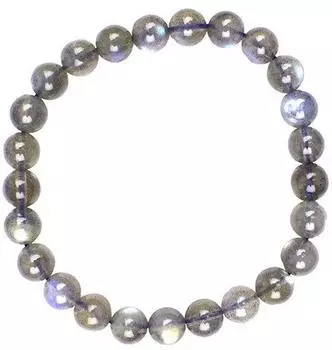 Marco Schreier Armband Labradorit, Kugeln 7-8mm