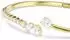 Swarovski Mesmera Armreif, verschiedene Schliffe, weiß, 18K vergoldet (S) (5761639)
