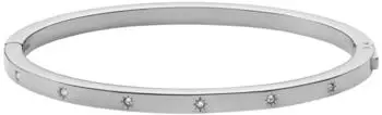 Fossil Sadie Shine Bright Armreif Edelstahl mit Glasstein (JF04420040)