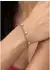 PURELEI Soft Shine Armband, Perlmutt, Gold, wasserfest