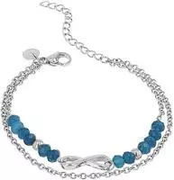 TOM TAILOR Armband "Schmuck Geschenk Edelstahl Infinity Unendlichkeitsschleife" mit