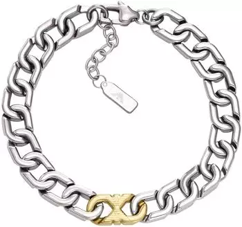 Emporio Armani Eagle Logo Armband Edelstahl, bicolor (EGS3298040)