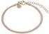 Tom Tailor Armband Schlangenkette roségold, Edelstahl, Damen (2100626)