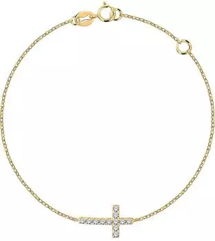 FAVS Armband Bicolor 375er Wei&szlig;-/Gelbgold 1ct (89193368)