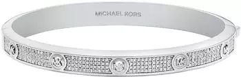 Michael Kors Premium Armreif Damen, Metall, silber, Zirkonia (MKJ8653040)