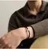 Fossil Machine Herren-Armband Leder & Edelstahl, braun (JF05009998)