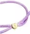 Elli Armband Satin Lettering vergoldet, violett, Damen (59325131-16)