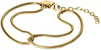 PURELEI Kindness Armband 14K vergoldet, Edelstahl, verstellbar 16-20cm
